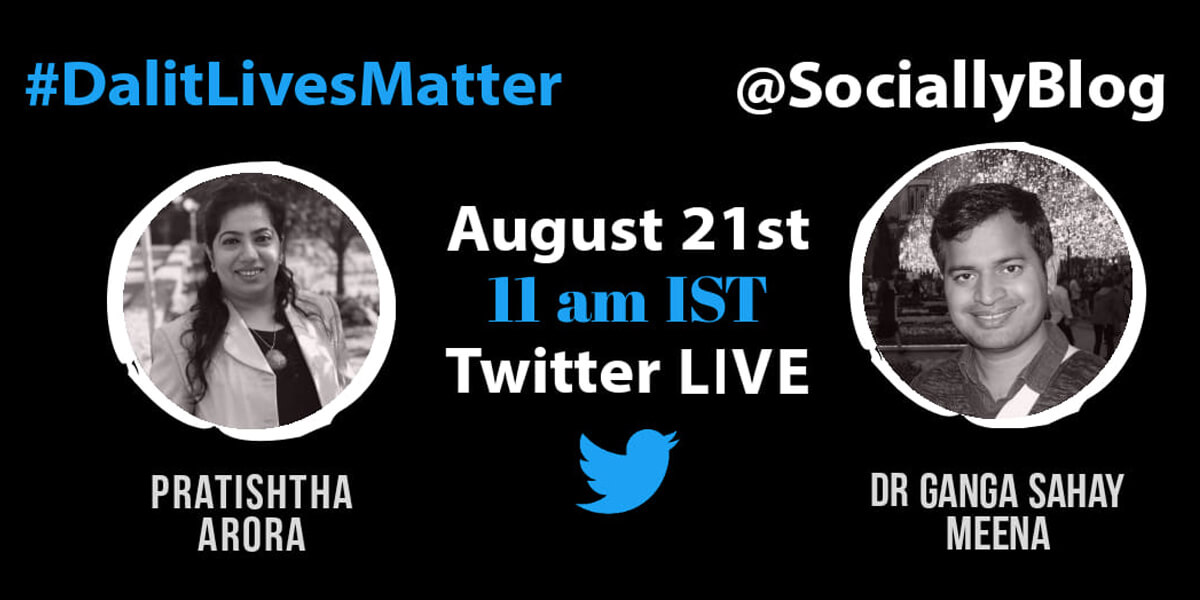 Dalit Lives Matter with with Prof. GS Meena